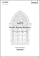 Glory SATB choral sheet music cover